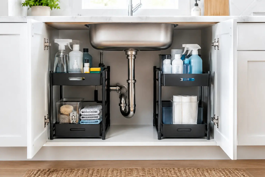 Under Sink Organisers That Make Cleanup Easier