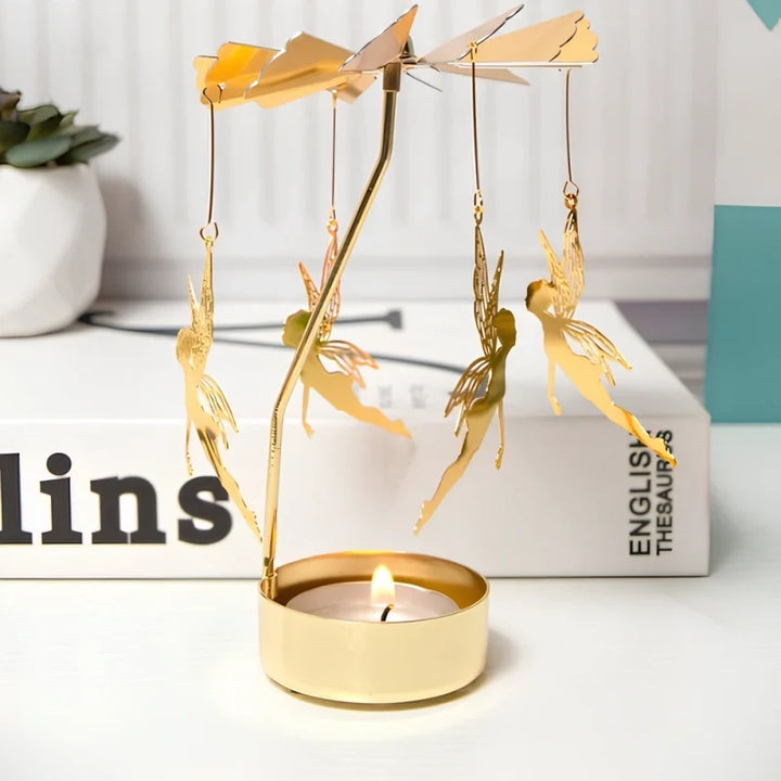 Candle Carousel | Whispers in Motion, Decorative & Versatile