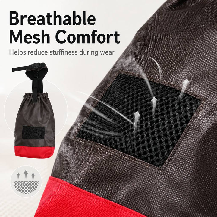 Dog Mobility Drag Bag for Indoor Scooting | Hind Leg Protection for Senior & Disabled Dogs