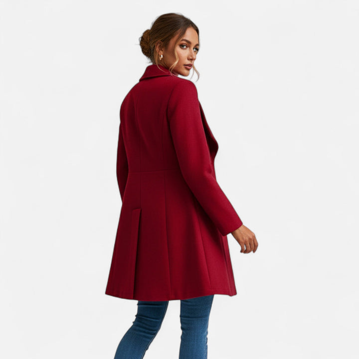 Women's Button-Front Lined Coat, image 3