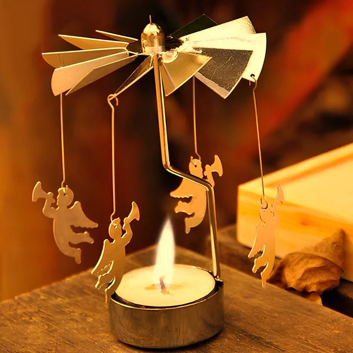 Candle Carousel | Whispers in Motion, Decorative & Versatile