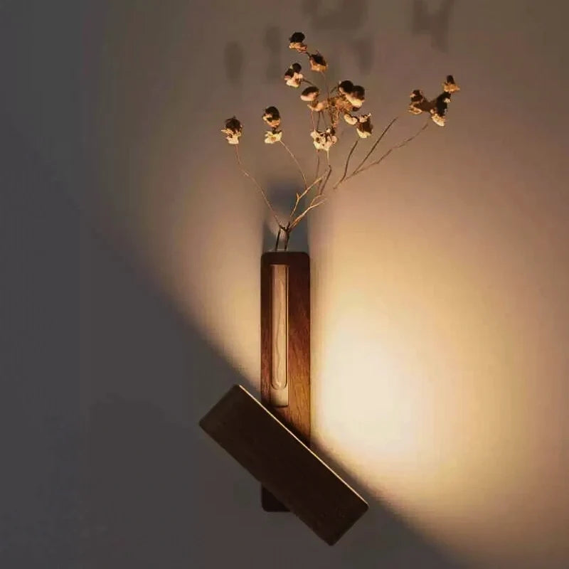 Vase Wall Light | Built-In Vase, Easy Installation