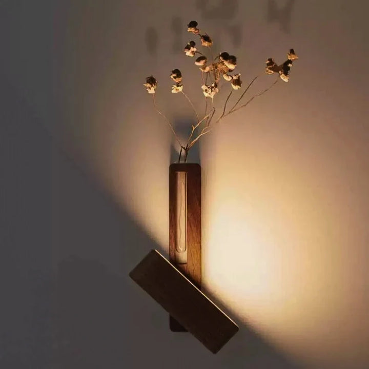 Vase Wall Light | Built-In Vase, Easy Installation