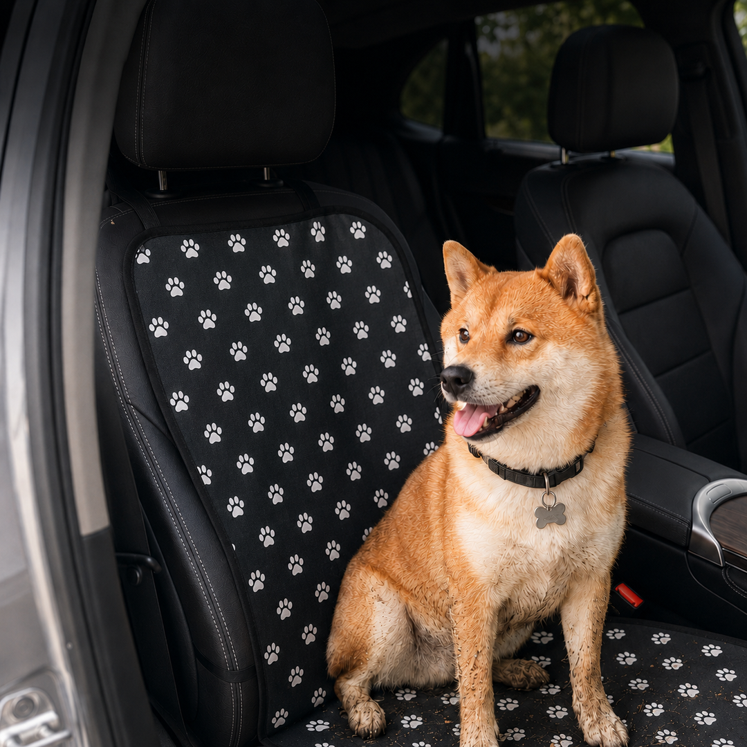 Front Seat Pet Car Cover for Dogs | Waterproof Seat Protector for Mud, Fur & Scratches