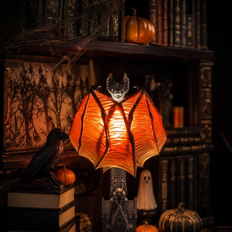 Bat Lamp | Gothic Craftsmanship, Versatile Statement Piece