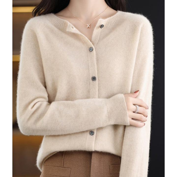 Women's Relaxed Fit Button-Front Cardigan