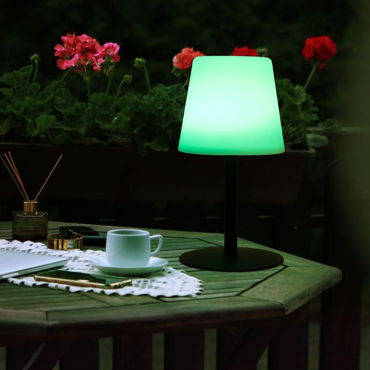 Minimalist Modern Table Lamp | Cordless Convenience, Waterproof
