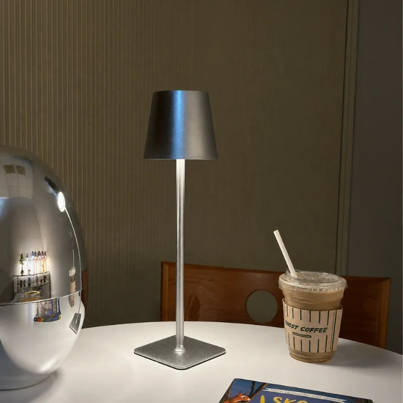 Dimmable Tall Table Lamp | Touch-Activated & Dimmable