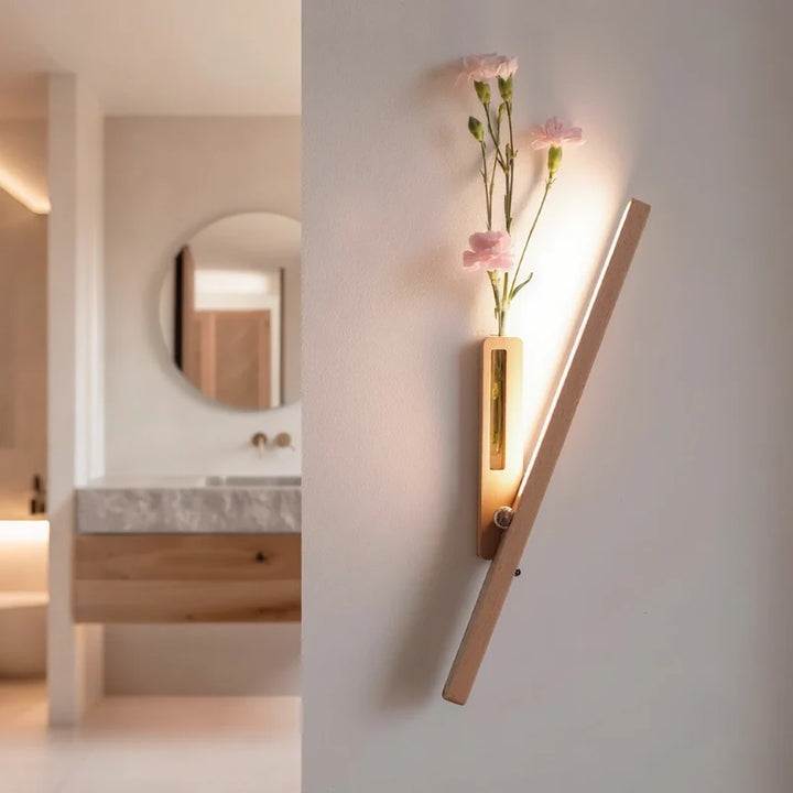 Vase Wall Light | Built-In Vase, Easy Installation