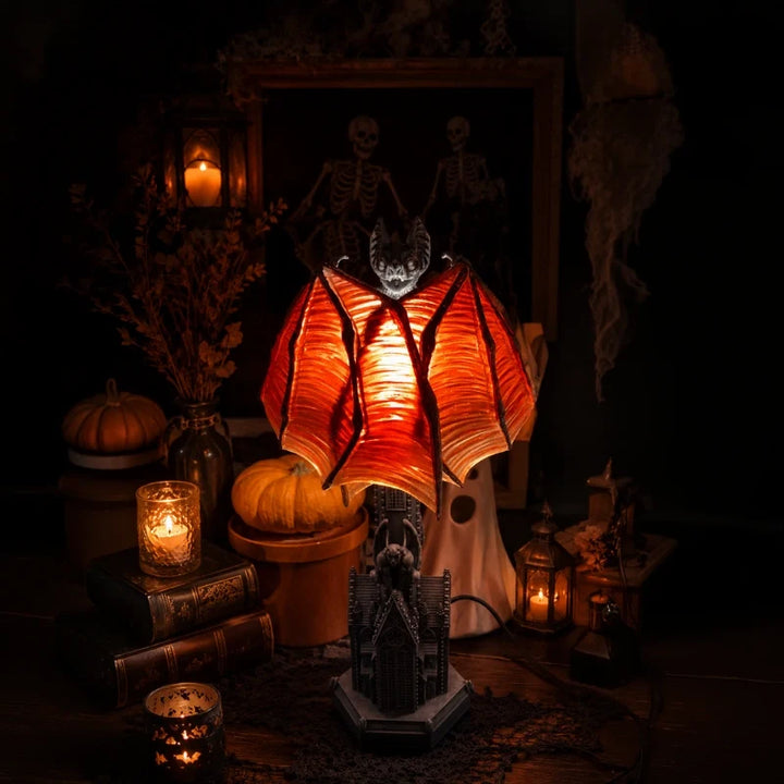 Bat Lamp | Gothic Craftsmanship, Versatile Statement Piece
