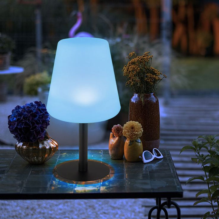 Minimalist Modern Table Lamp | Cordless Convenience, Waterproof