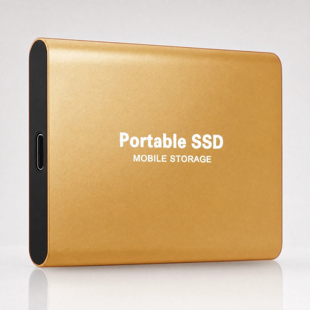 128GB External SSD Portable Storage Drive for PC and Mobile Devices