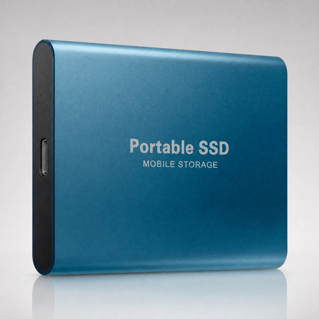 128GB External SSD Portable Storage Drive for PC and Mobile Devices