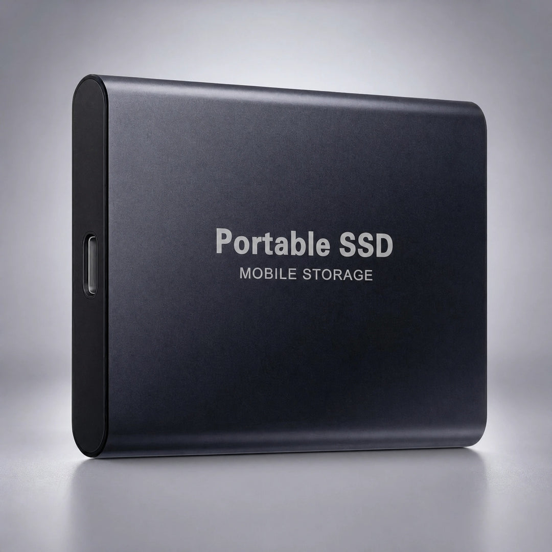 128GB External SSD Portable Storage Drive for PC and Mobile Devices