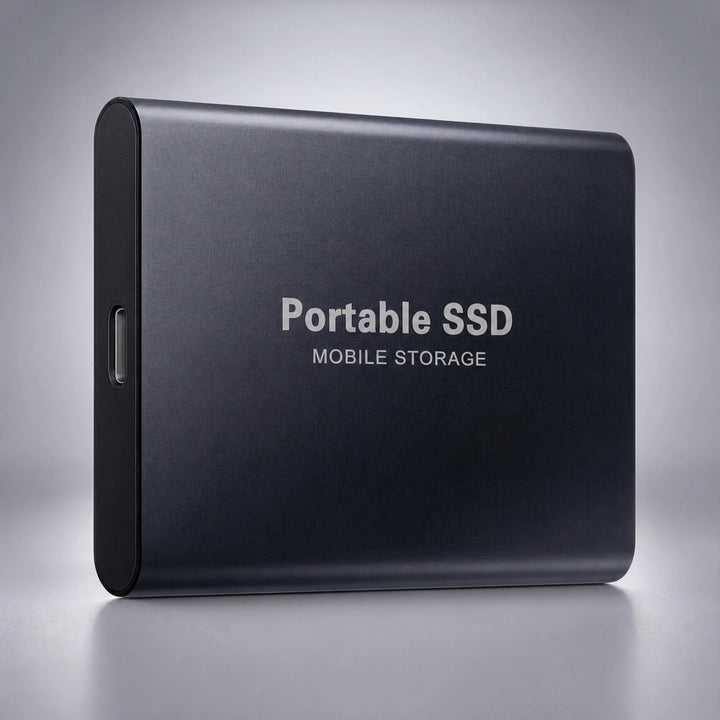 128GB External SSD Portable Storage Drive for PC and Mobile Devices