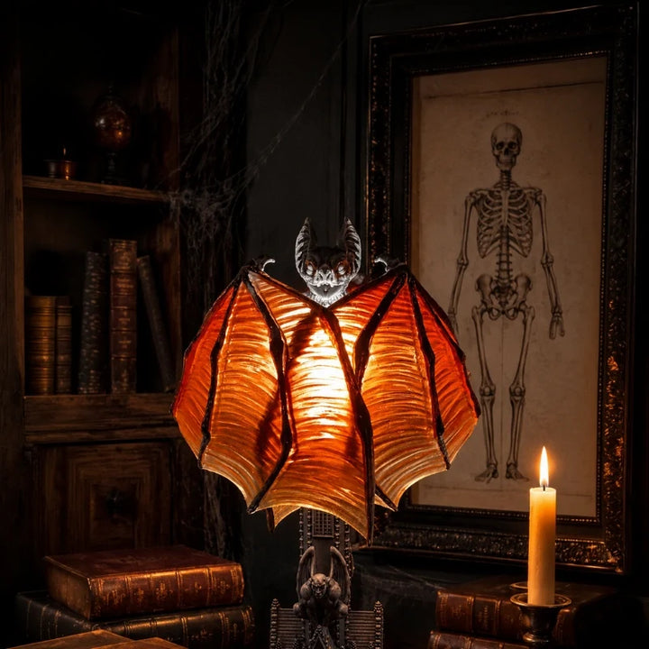 Bat Lamp | Gothic Craftsmanship, Versatile Statement Piece