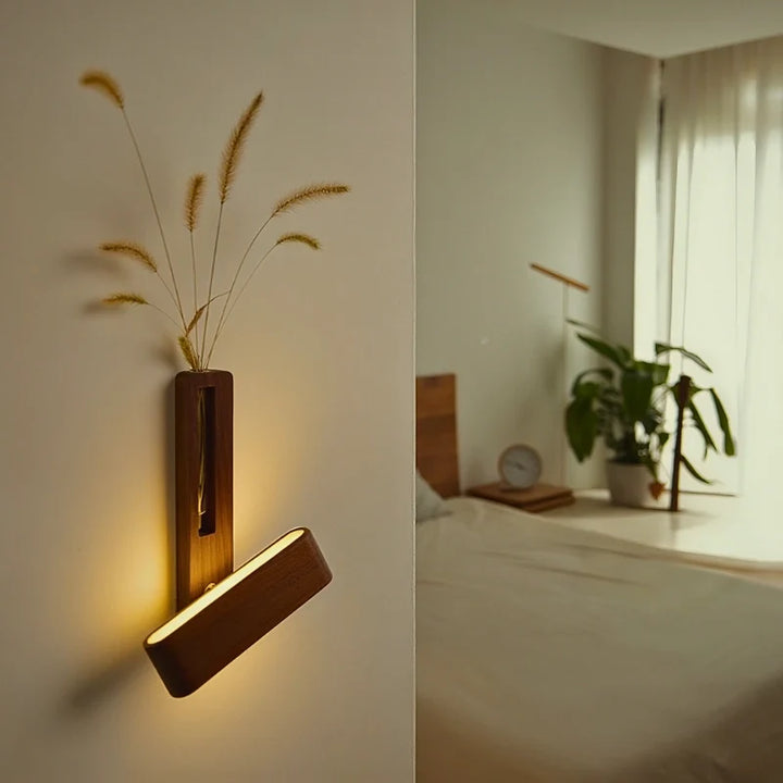 Vase Wall Light | Built-In Vase, Easy Installation