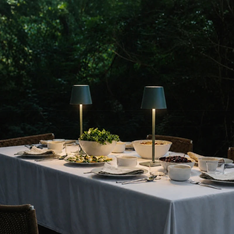 Dimmable Tall Table Lamp | Touch-Activated & Dimmable