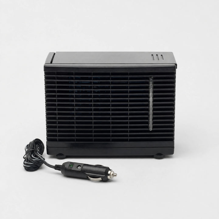 12V Portable Car Air Cooler with Water Tank, Quiet Fan and Washable Filter