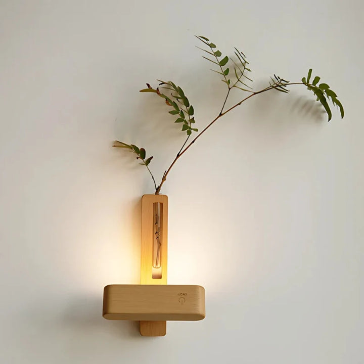 Vase Wall Light | Built-In Vase, Easy Installation