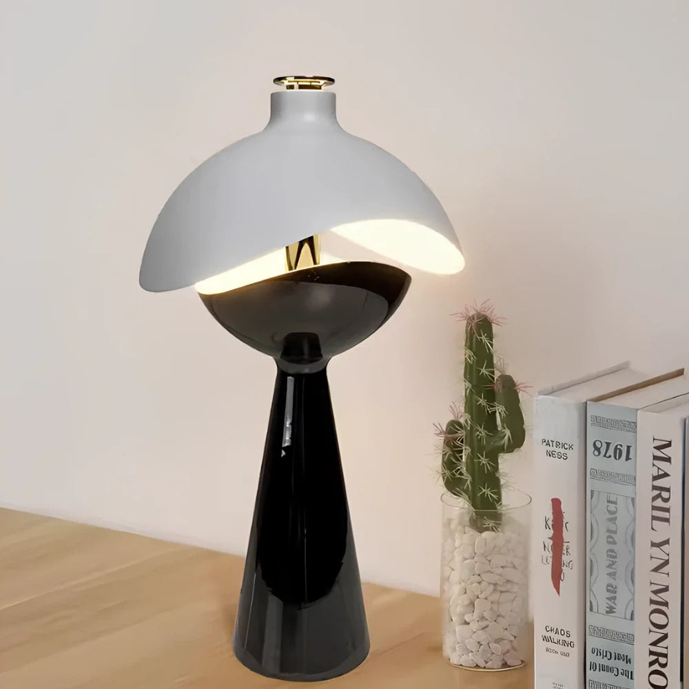 Sculpted Table Lamp | Portable & Stylish, Anti-Glare Soft Lighting