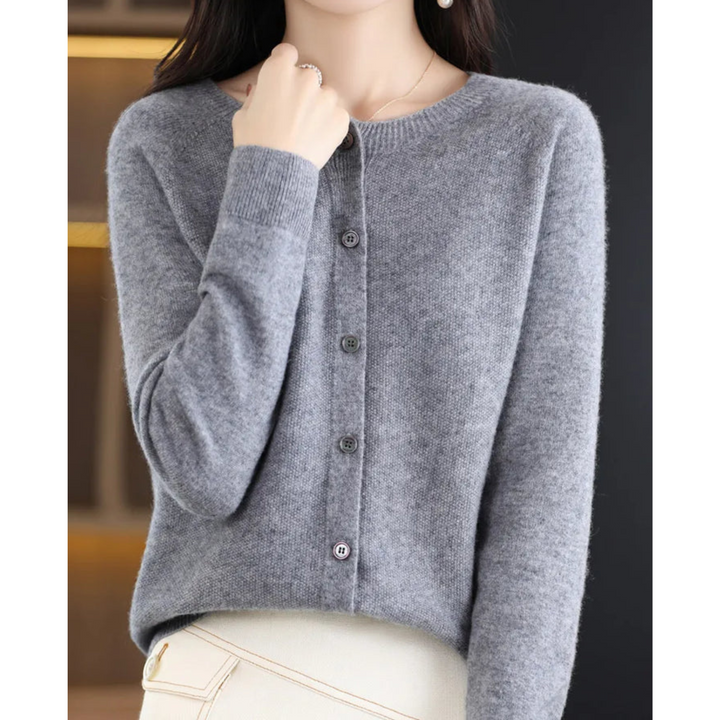 Women's Relaxed Fit Button-Front Cardigan