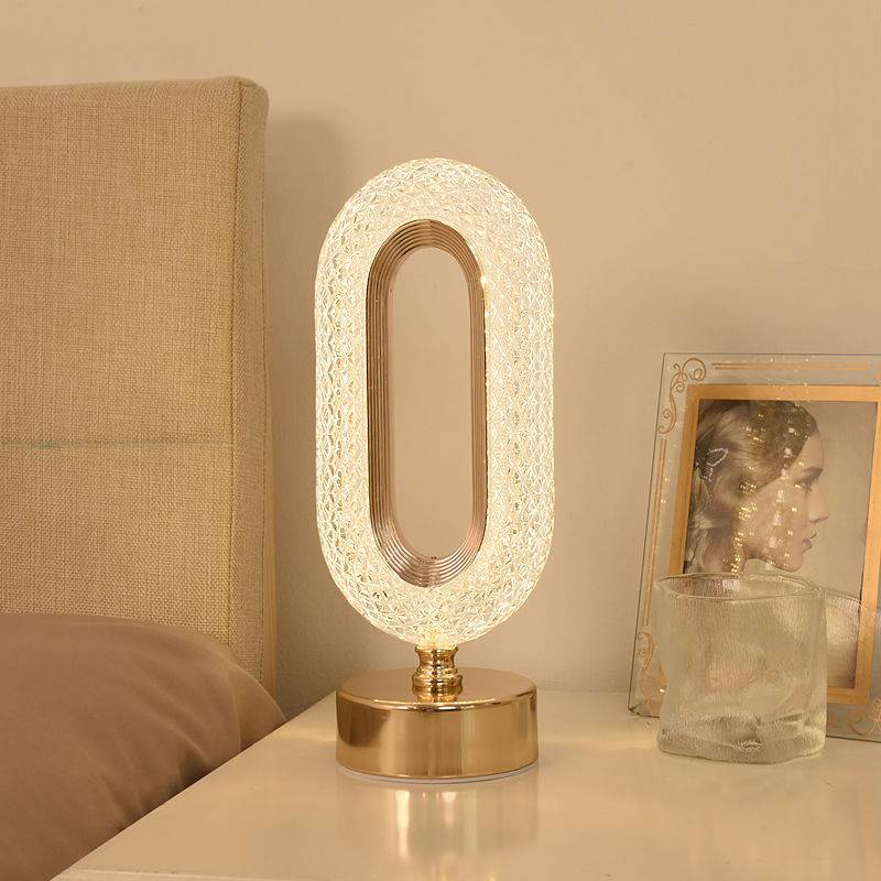 Regal Crystal Lamp | Stylish, Variability, Dimmable, Rechargeable
