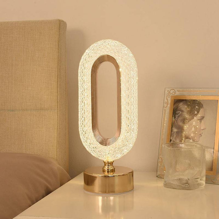 Regal Crystal Lamp | Stylish, Variability, Dimmable, Rechargeable
