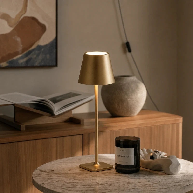 Dimmable Tall Table Lamp | Touch-Activated & Dimmable