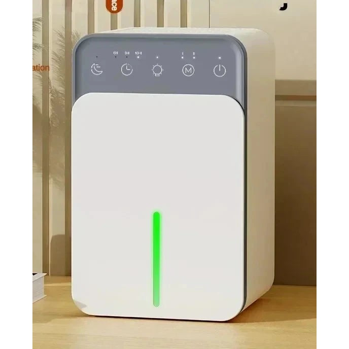 Smart dehumidifier with deodorising filter for damp control