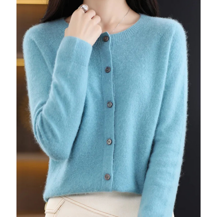 Women's Relaxed Fit Button-Front Cardigan