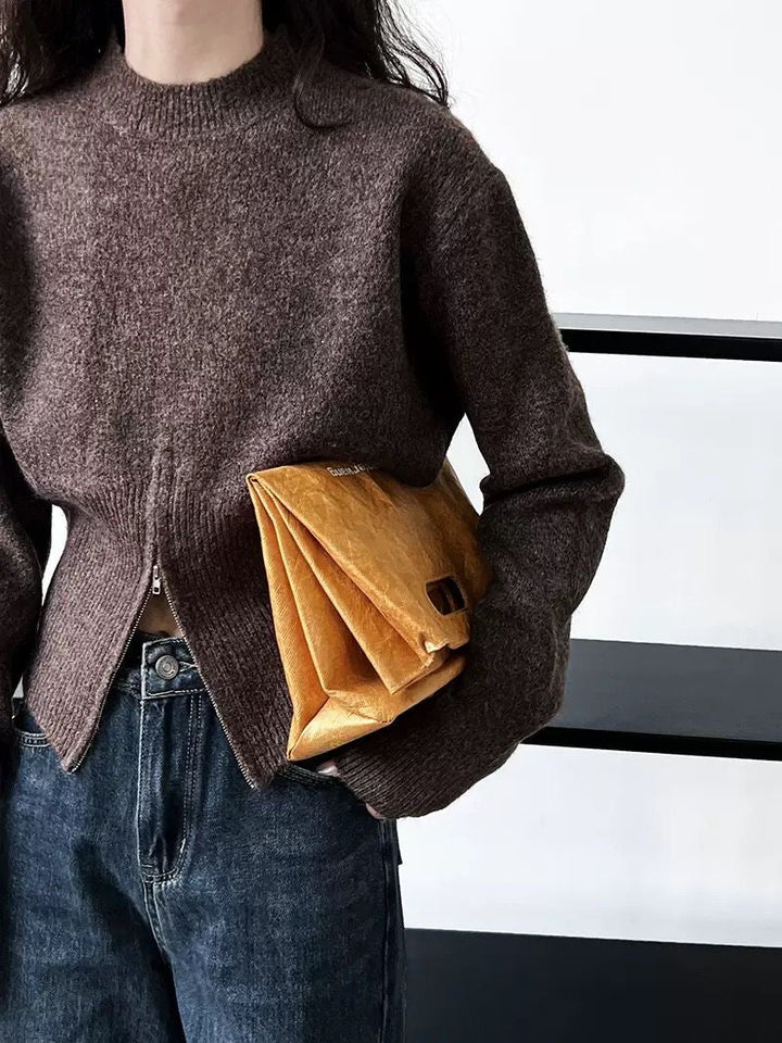 Women's Zip-Through Jumper for Layering, image 4