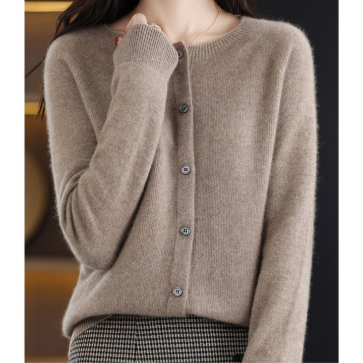 Women's Relaxed Fit Button-Front Cardigan