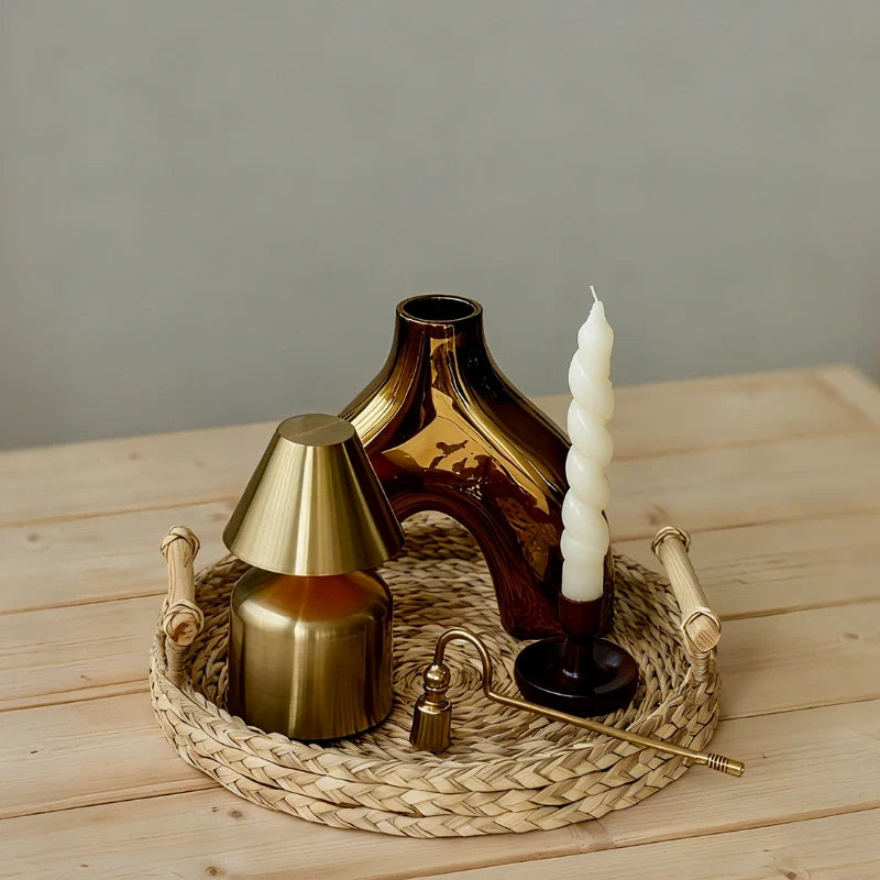 Table Lamp | Sculptural Metal Design, Customisable Illumination