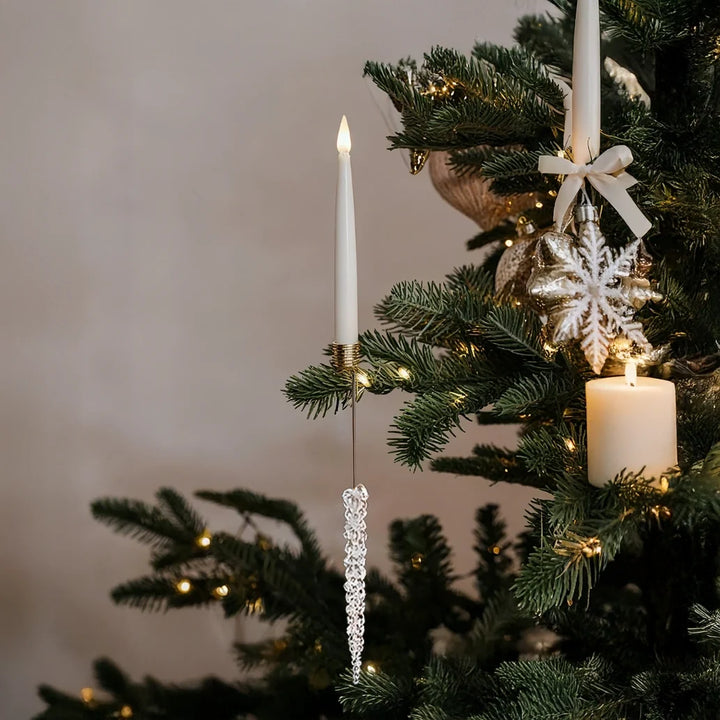 Christmas Tree Candles | Realistic Flickering Flame