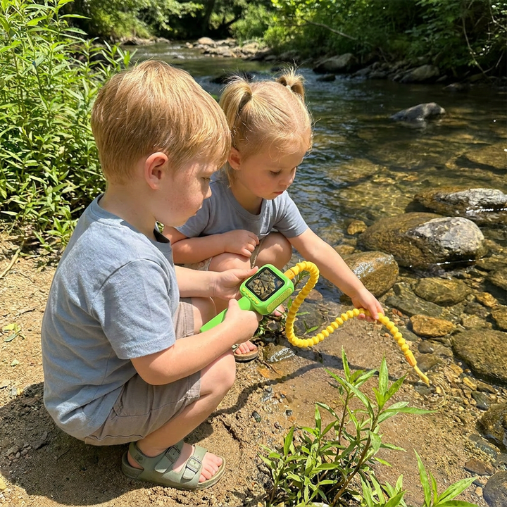 Kids Exploration Camera with Waterproof Probe, LCD Screen & LED Light