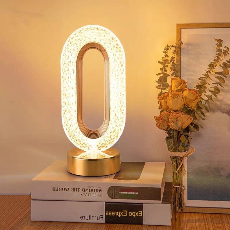 Regal Crystal Lamp | Stylish, Variability, Dimmable, Rechargeable