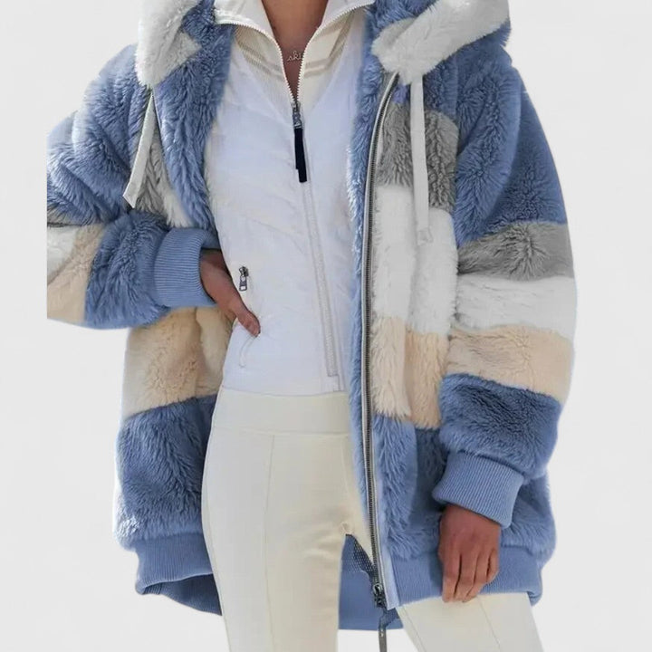 Women's Hooded Ribbed Cardigan, image 6