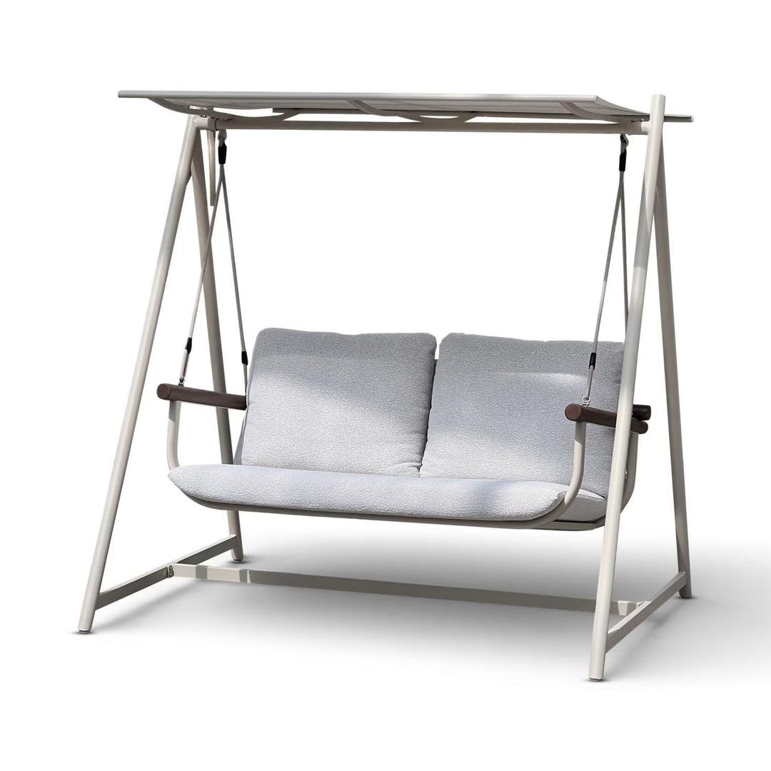 2-Seater Outdoor Garden Swing Chair with Canopy | Padded Patio Swing Seat 3