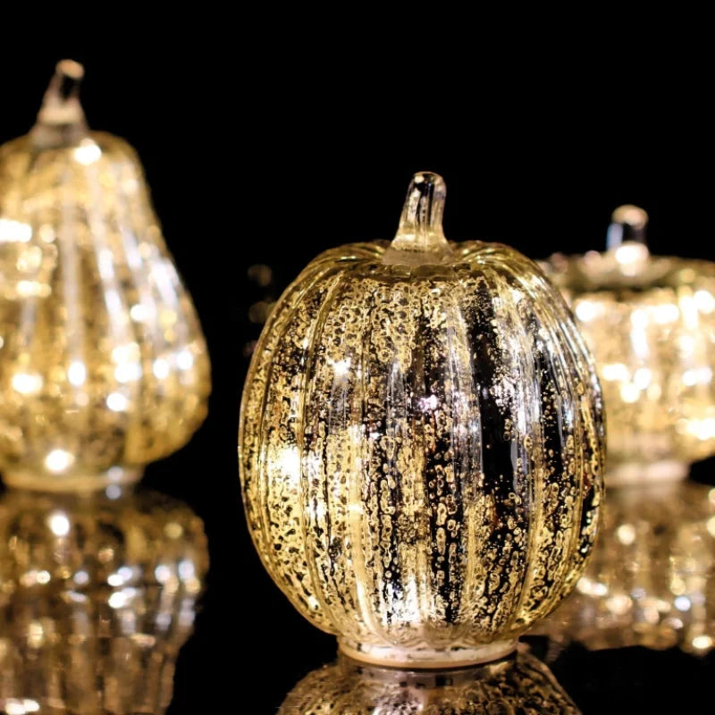 Hand-Blown Glass Lamp | Unique Hand-Blown Glass, Timer Function