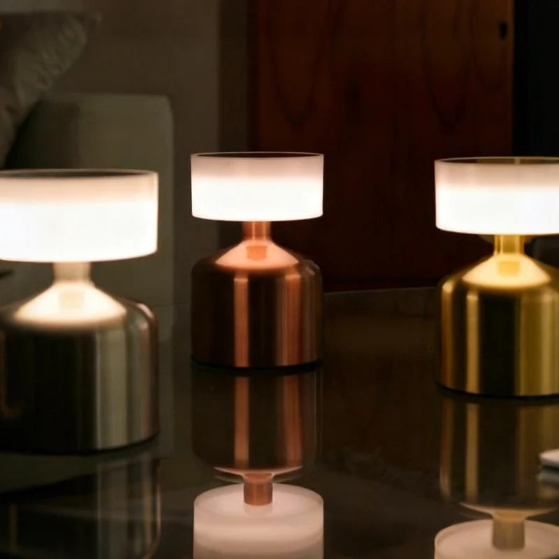 Table Lamp | Sculptural Metal Design, Customisable Illumination