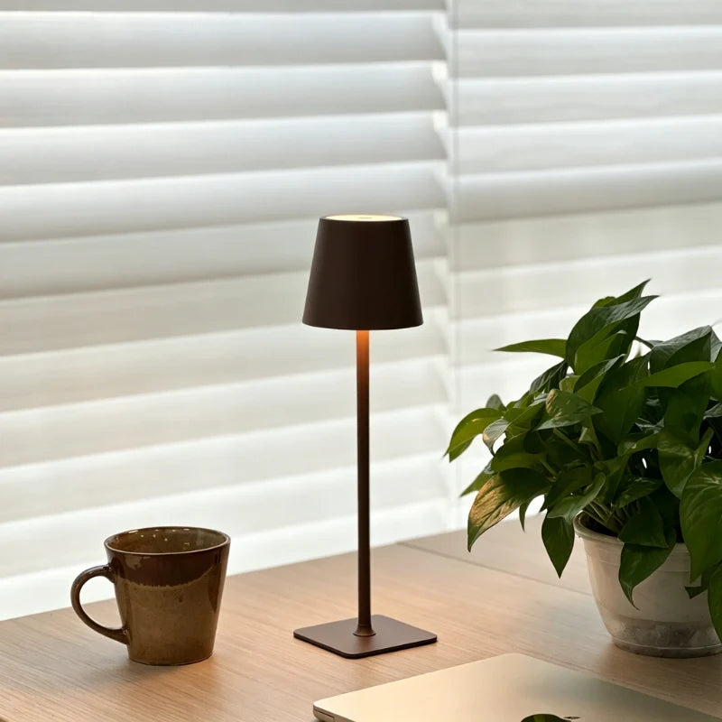 Dimmable Tall Table Lamp | Touch-Activated & Dimmable