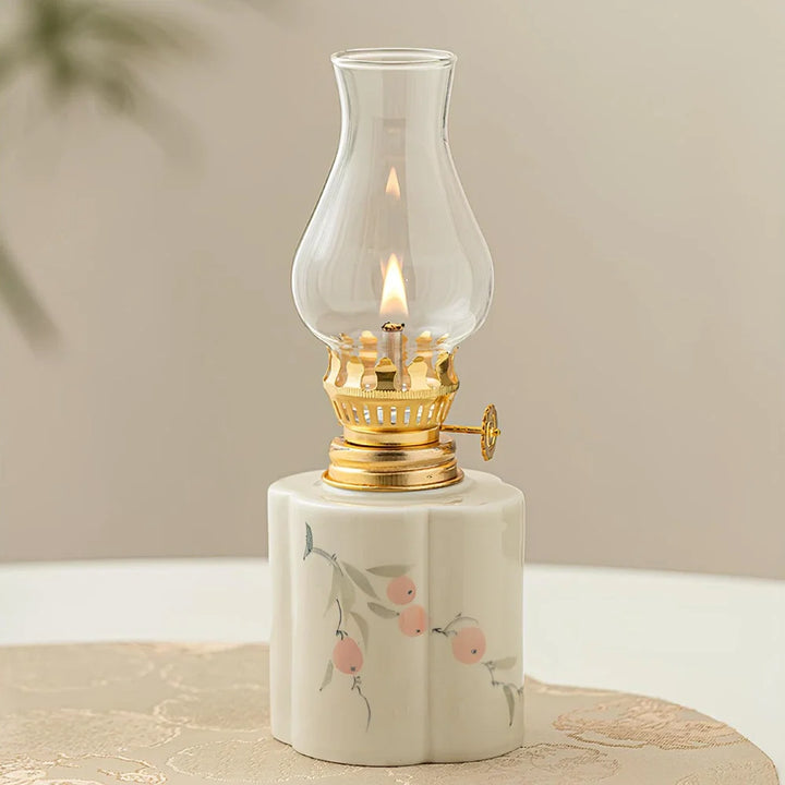Oil Lantern | Artisan-Crafted Design, Adjustable Flame Control