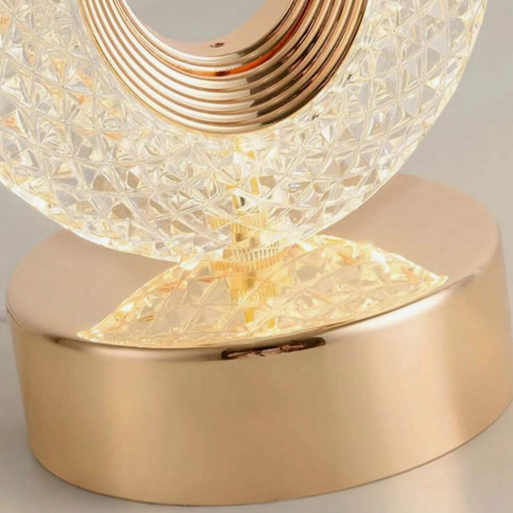 Regal Crystal Lamp | Stylish, Variability, Dimmable, Rechargeable