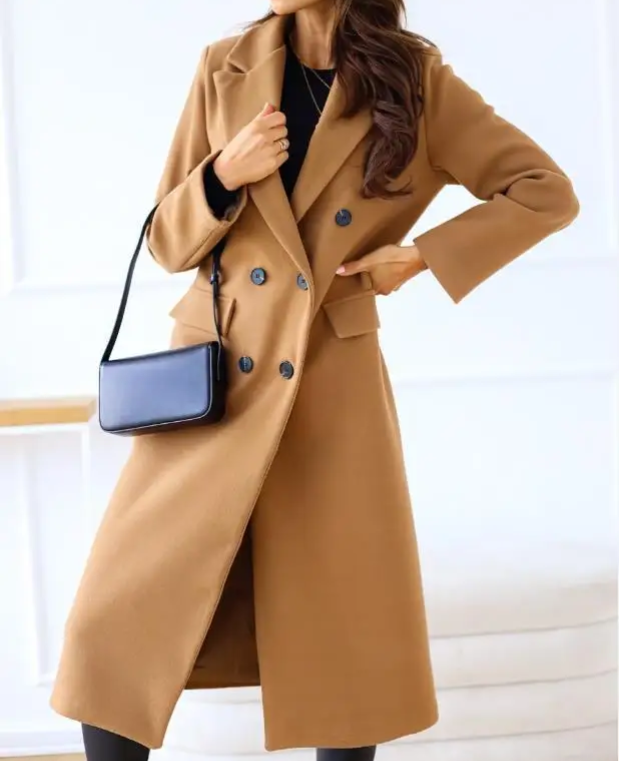 Women's Relaxed Fit Long Winter Coat