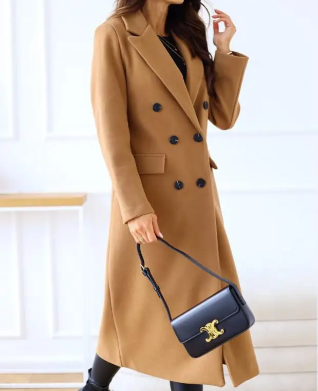 Women's Relaxed Fit Long Winter Coat