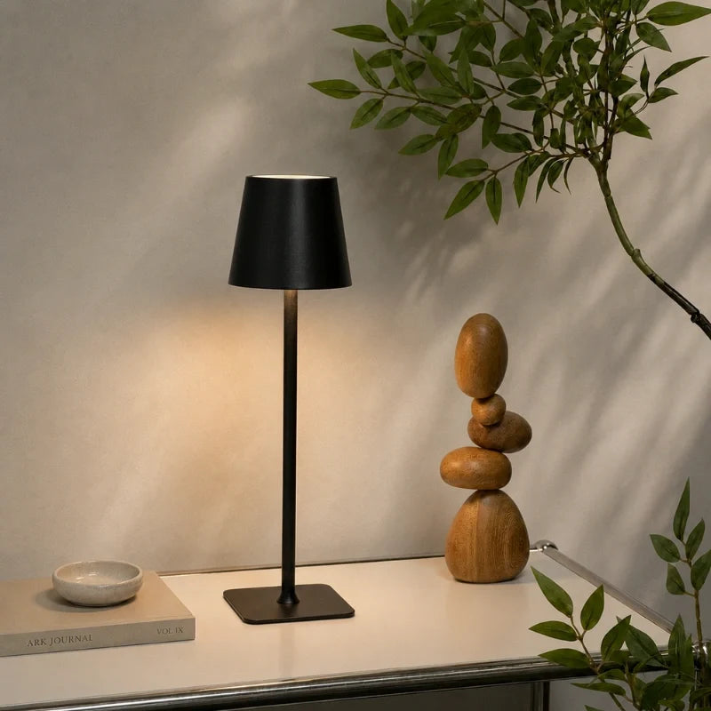 Dimmable Tall Table Lamp | Touch-Activated & Dimmable