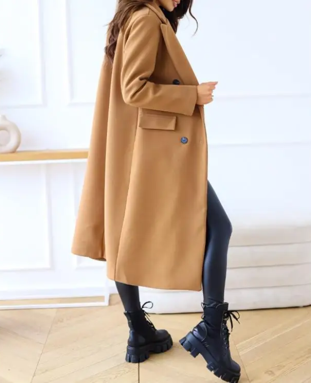 Women's Relaxed Fit Long Winter Coat