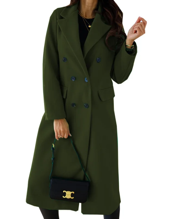 Women's Relaxed Fit Long Winter Coat