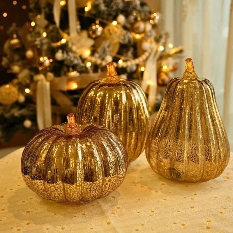 Hand-Blown Glass Lamp | Unique Hand-Blown Glass, Timer Function